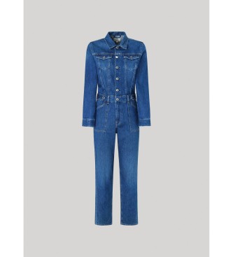 Pepe Jeans Combinaison utilitaire Hunter bleue