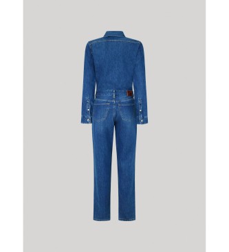 Pepe Jeans Combinaison utilitaire Hunter bleue