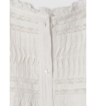 Pepe Jeans Abito Idana bianco
