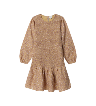 Pepe Jeans Irella beige jurk