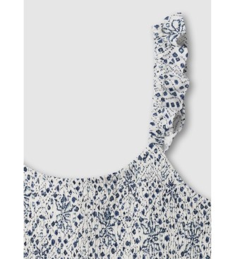 Pepe Jeans Mono Irene blanco roto