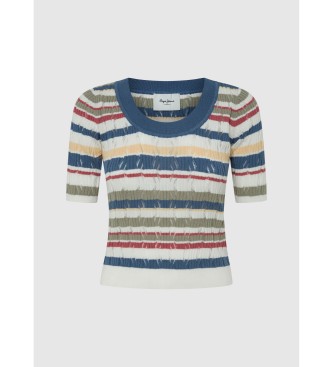 Pepe Jeans Wielokolorowy sweter Iris