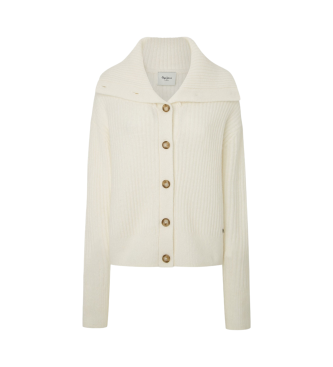 Pepe Jeans Irma cardigan hvid