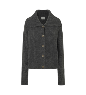 Pepe Jeans Strickjacke Irma grau