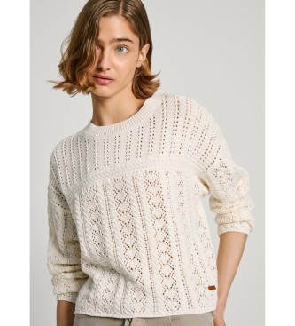 Pepe Jeans Isadora jumper white