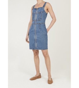 Pepe Jeans Niebieska sukienka wyspowa