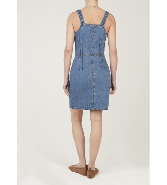 Pepe Jeans Niebieska sukienka wyspowa