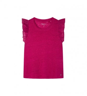 Pepe Jeans Różowa koszulka Itzel