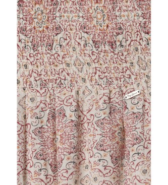 Pepe Jeans Robe Ivana blanc cr�me