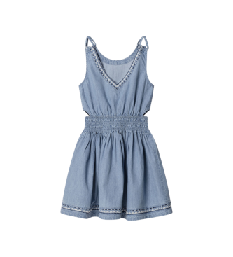 Pepe Jeans Robe Ivanny bleue