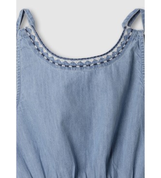 Pepe Jeans Robe Ivanny bleue