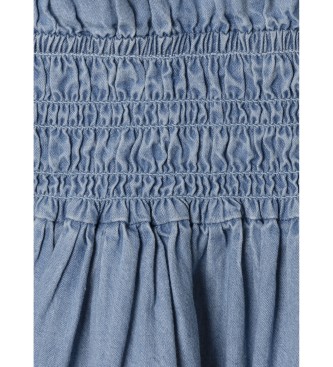 Pepe Jeans Robe Ivanny bleue