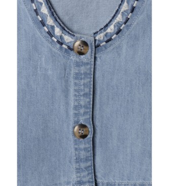 Pepe Jeans Oberteil Efeublau