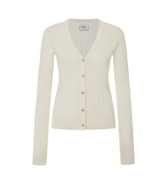 Pepe Jeans Izabel cardigan vit