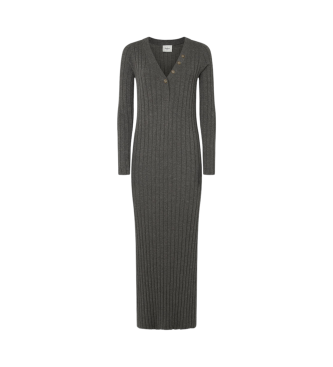 Pepe Jeans Robe grise Izabel