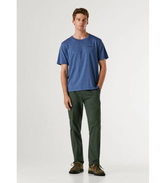 Pepe Jeans T-shirt � rayures Jacko bleu