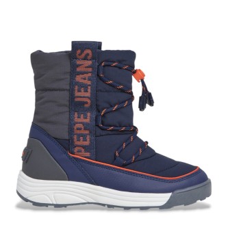 Pepe Jeans Jarvis Wasserfall-Stiefelette navy