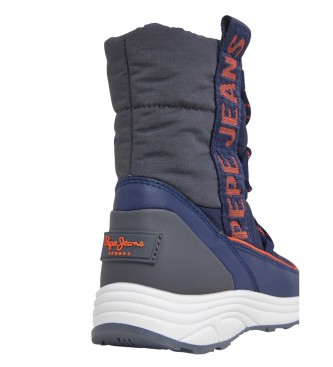 Pepe Jeans Jarvis Wasserfall-Stiefelette navy