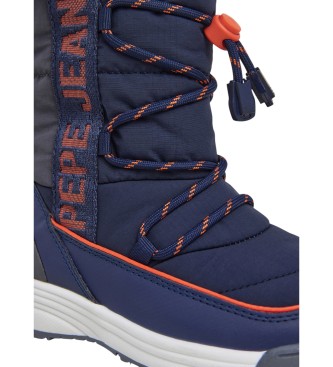 Pepe Jeans Jarvis Wasserfall-Stiefelette navy