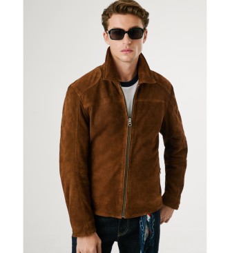 Pepe Jeans Brown Jax Jacket
