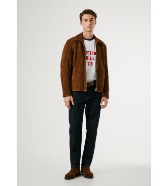 Pepe Jeans Brown Jax Jacket
