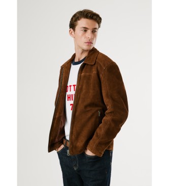 Pepe Jeans Brown Jax Jacket