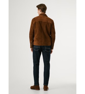 Pepe Jeans Brown Jax Jacket