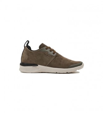 Pepe Jeans Leather sneakers Jay Pro Desert taupe