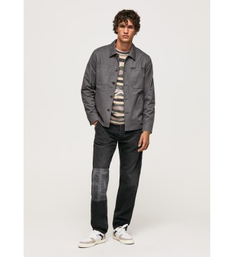 Pepe Jeans Jeans Adams Fit Relaxed czarny
