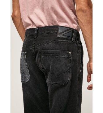 Pepe Jeans Jeans Adams Passform Avslappnad svart