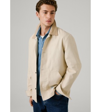 Pepe Jeans Jobriath jas beige