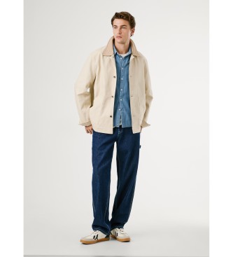 Pepe Jeans Jobriath jas beige