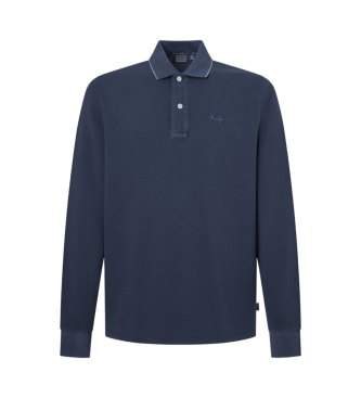 Pepe Jeans Polo John Gd Ls blu scuro