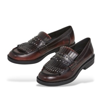 Pepe Jeans Judy Rock Loafers bordeaux