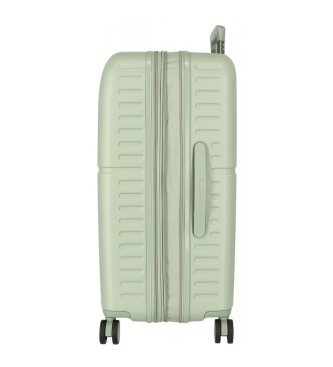 Pepe Jeans Accent hard case set 55-70cm green