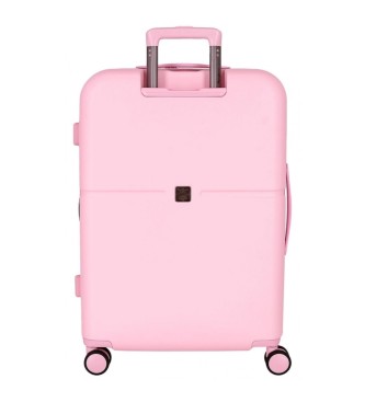 Pepe Jeans Highlight koffer set 55-70cm roze