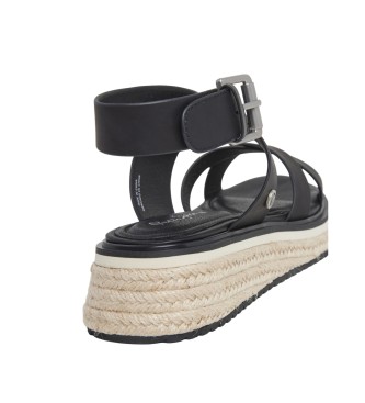 Pepe Jeans Sandali Kate Nature črni