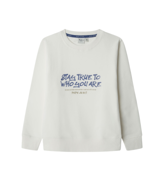 Pepe Jeans Sweat Keanon blanc