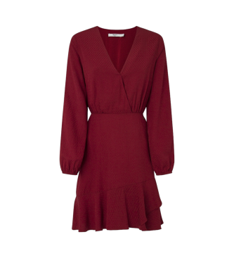 Pepe Jeans Kendall dress maroon