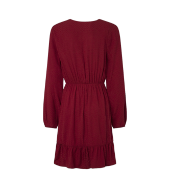 Pepe Jeans Kendall dress maroon