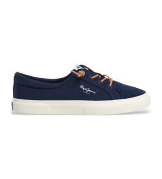 Pepe Jeans Sneakers blu navy Kenton Block