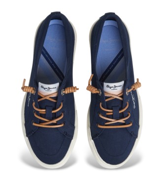 Pepe Jeans Sneakers blu navy Kenton Block