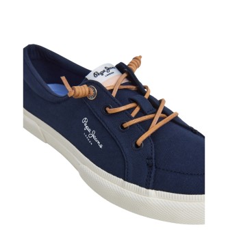 Pepe Jeans Sneakers blu navy Kenton Block