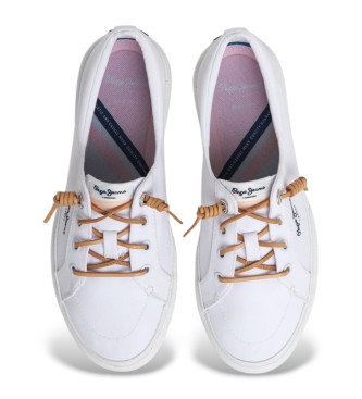 Pepe Jeans Sneakers bianche Kenton Block