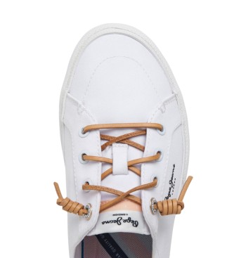 Pepe Jeans Sneakers bianche Kenton Block