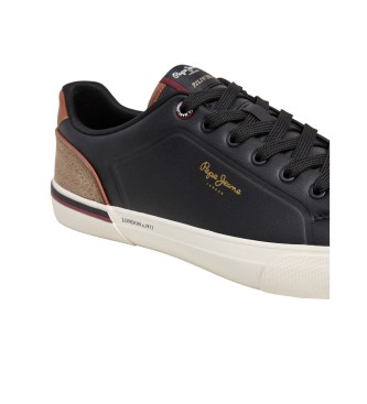 Pepe Jeans Turnschuhe Kenton Campus schwarz
