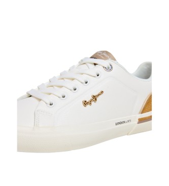 Pepe Jeans Trainers Kenton Campus off-white