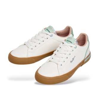 Pepe Jeans Tr�ningsskor Kenton Cool vit