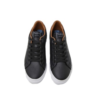 Pepe Jeans Tnis Kenton Court Sneakers preto