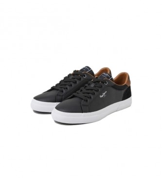 Pepe Jeans Tnis Kenton Court Sneakers preto